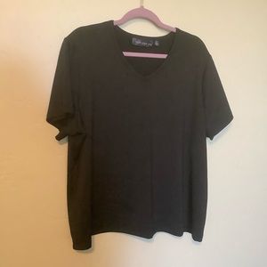 SUSAN GRAVER Black Basic Top